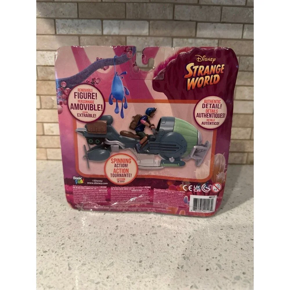 NEW Disney Strange World Ethan And Skiff Vehicle   Check‎ out my other listings
